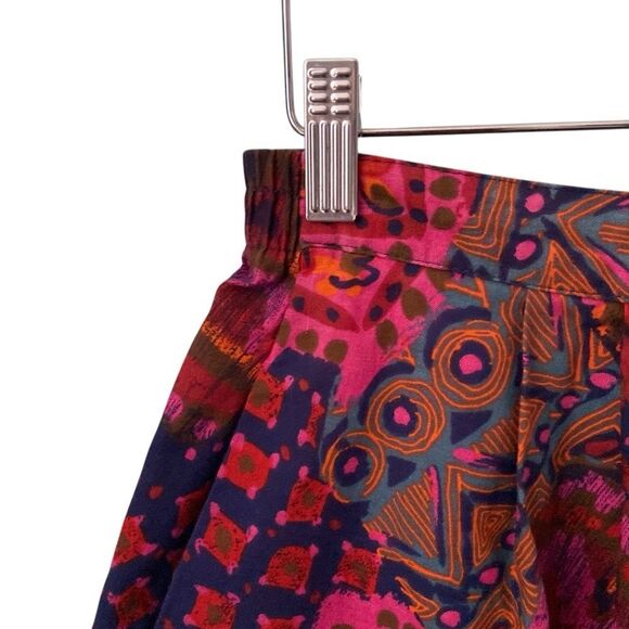 Vintage Miz California High Waist Shorts - Pink and Red Pattern Made in USA in S - Picture 6 of 7